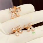 Mặt Dây Nơ & Và Bông Tai Nơ 18K BTMD0001