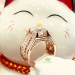 Nhẫn Nam Vàng Hồng 14k NN0002