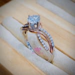 Nhẫn Nữ 18k Kim cương NN0003