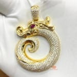 Mặt Dây Rồng 14k MD00005