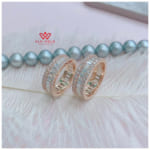 NHẪN CƯỚI 18k BAGUETTE NC0003