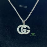 Dây Chuyền Gucci Trắng 10k DC00001