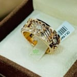 Nhẫn Ốc Xoay 18k NN00004
