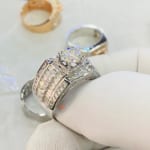 Nhẫn Nam Vàng Trắng 14k NN00020