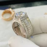 Nhẫn Nam Trắng 14k NN00019