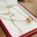 Dây Chuyền BVL Vàng Hồng 18K  DC 00010