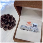 NHẪN CƯỚI CATIER 10K  NC00008